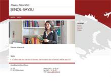 Tablet Screenshot of baysu.de